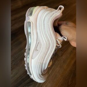 Nike Air Max 97, womens 8.5, light green & light pink